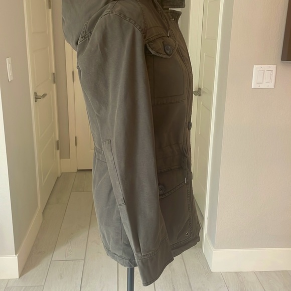 Levi’s Hooded Military Jacket Army Size XS  ***NWT*** - Picture 10 of 14